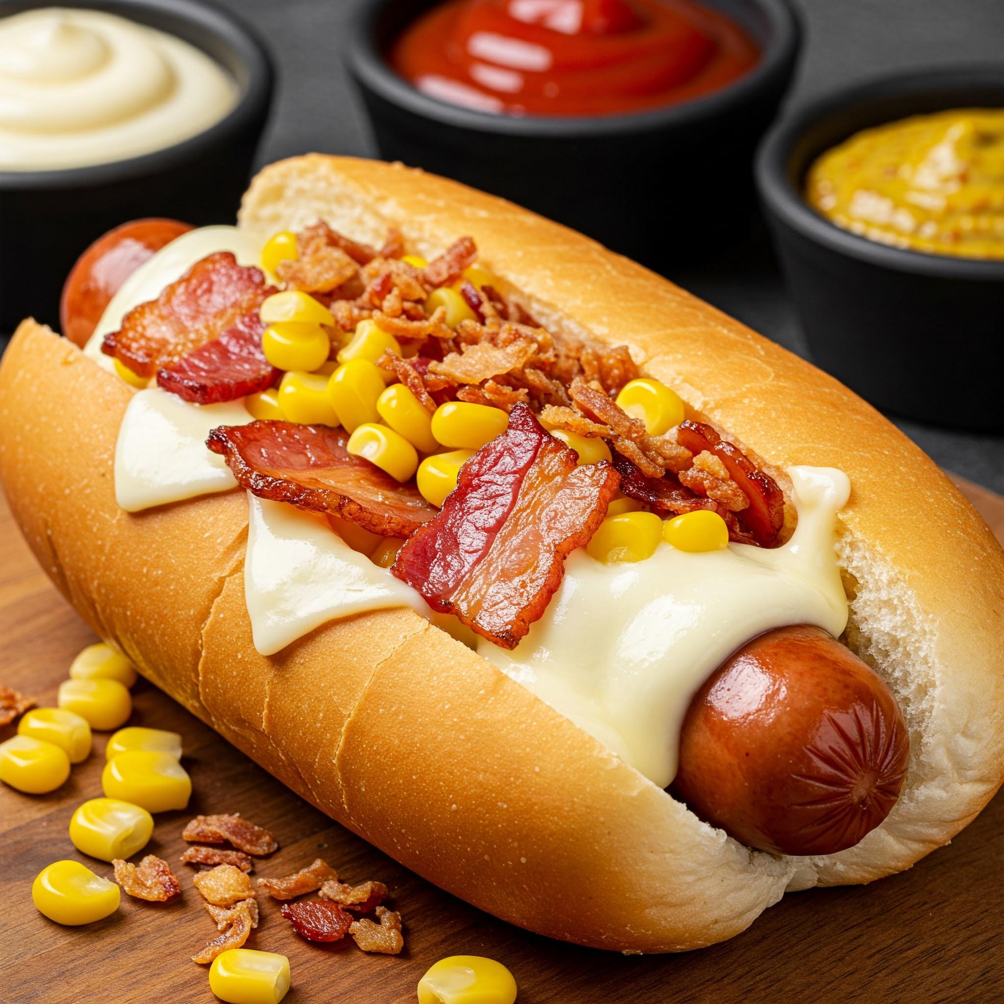 Perro caliente granjero img